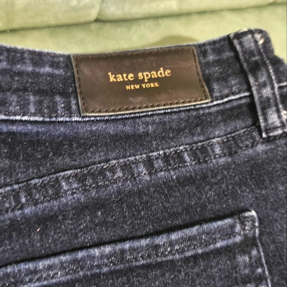 Kate Spade - Broome Street Dark Indigo Wash Skinny Jeans - Women's Size 31 - Picture 8 of 13